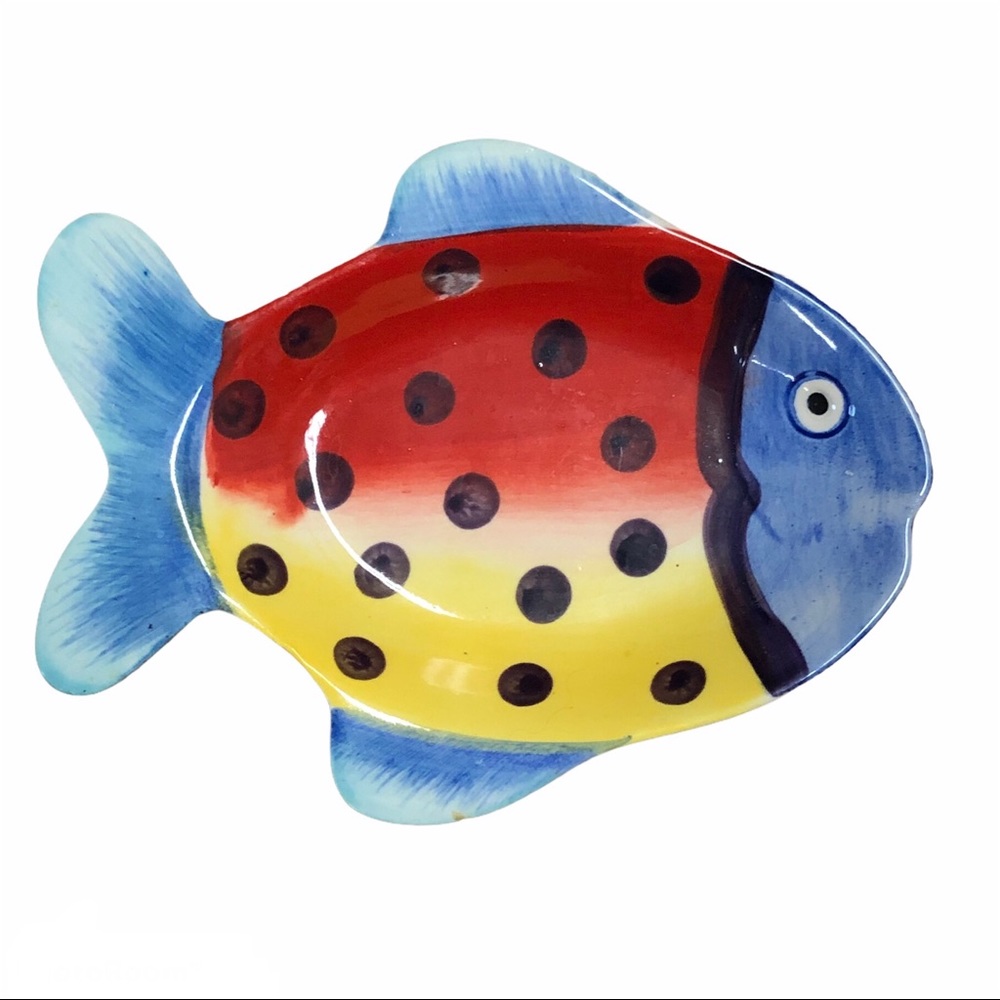 Fish Decor Trinket Tray